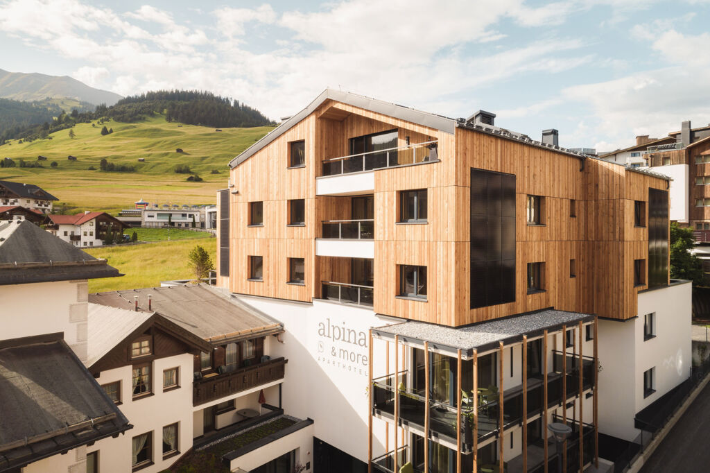 alpina&more, das neue 4 **** Aparthotel in Serfaus